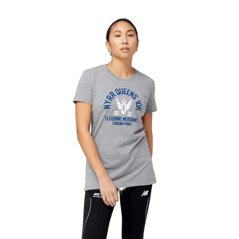 New Balance Women's NYRR Queens 10K Graphic Short Sleeve New Balance