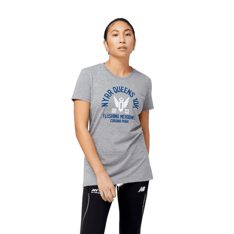 New Balance Women's NYRR Queens 10K Graphic Short Sleeve New Balance