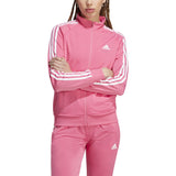 adidas Women's Warm-Up Tricot Slim 3-Stripes Track Jacket adidas