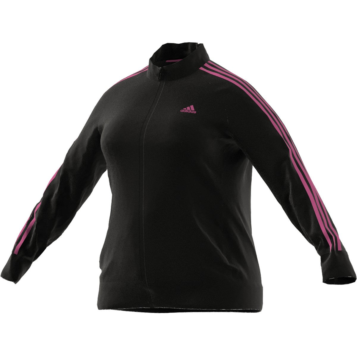 adidas Women's Tricot Slim 3-Stripes Track Jacket Plus Size adidas