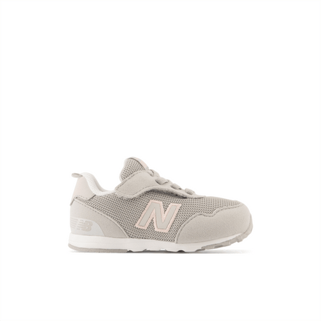 New Balance Infant 515 NEW-B Hook and Loop Shoe - NW515PNK Wide New Balance