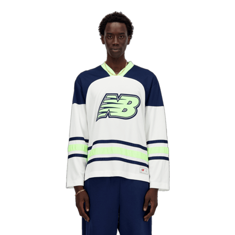 New Balance Men's Hoops Hockey Jersey Mens Apparel Shirts & Tops