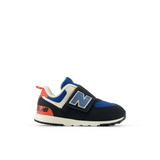 New Balance Infant Youth Boys 574 NEW-B Hook & Loop - NW574RBT Wide New Balance