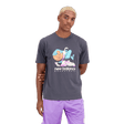 New Balance Men's Hoops Cotton Jersey Short Sleeve Tee New Balance
