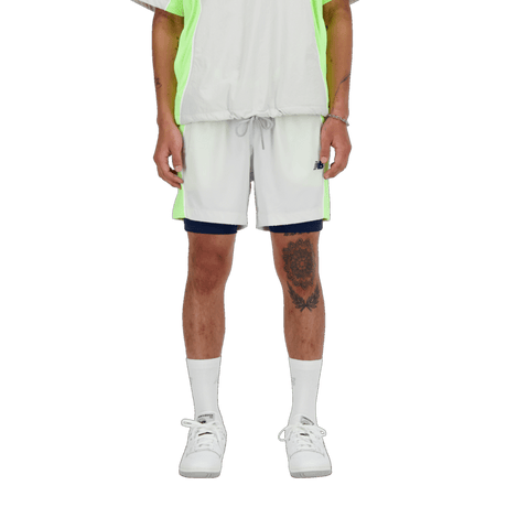 New Balance Men's Hoops On Court 2 in 1 Short New Balance