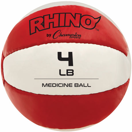 Champion Sports Rhino Leather Medicine Ball