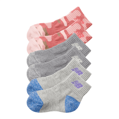 New Balance Youth Ankle Socks 6 Pack New Balance