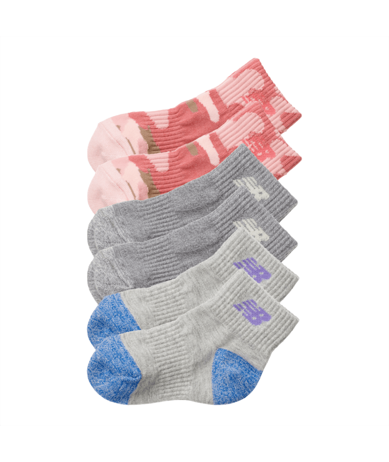 New Balance Youth Ankle Socks 6 Pack