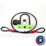 Abus Ultra 410 Mini + Cobra Loop U-Lock Bicycle Accessories Locks/Security