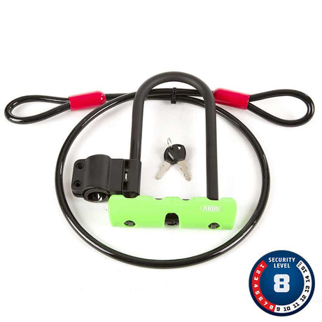 Abus Ultra 410 Mini + Cobra Loop U-Lock Bicycle Accessories Locks/Security