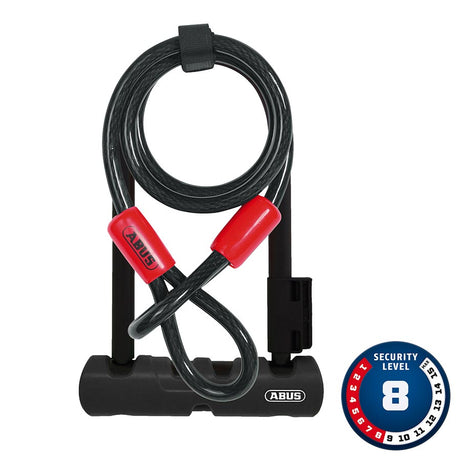 Abus Ultra 410 Mini + Cobra Loop U-Lock Bicycle Accessories Locks/Security