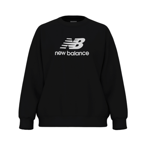 New Balance Women's Sport Essentials French Terry Logo Crew New Balance