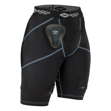 Shock Doctor Women's Compression w/ Pelvic Protector Hockey Shorts Shock Doctor