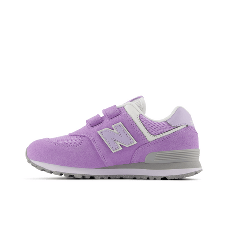 New Balance Infant Youth Girls 574 Hook And Loop Shoe - PV574ESL New Balance