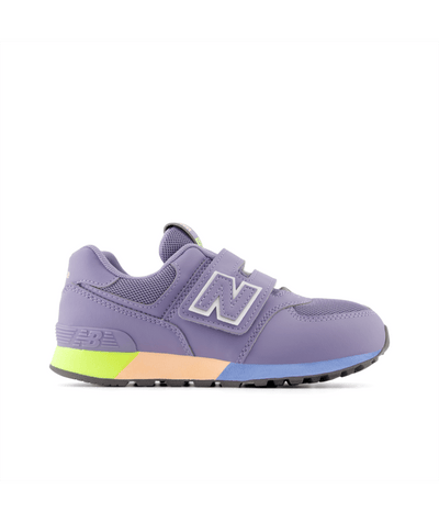 New Balance Infant Youth Girls 574 Hook And Loop Shoe - PV574MSD (Wide)