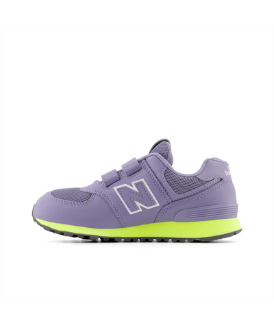 New Balance Infant Youth Girls 574 Hook And Loop Shoe - PV574MSD