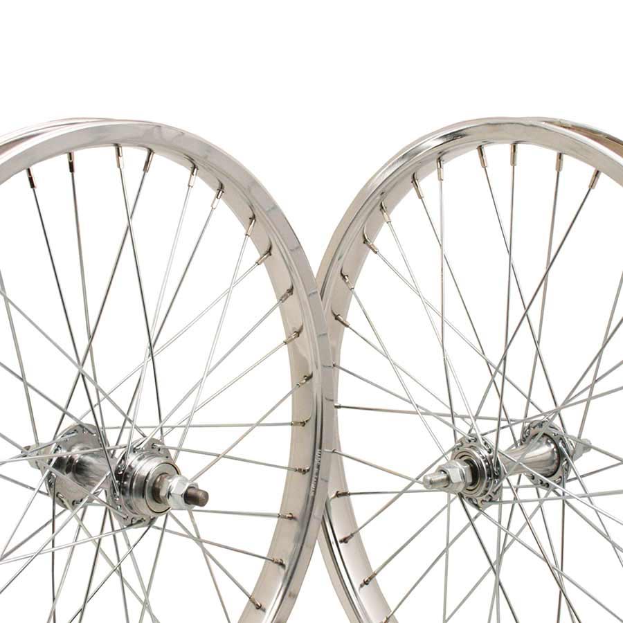 Sta-Tru 20'' Silver Double Wall Wheel Sta-Tru