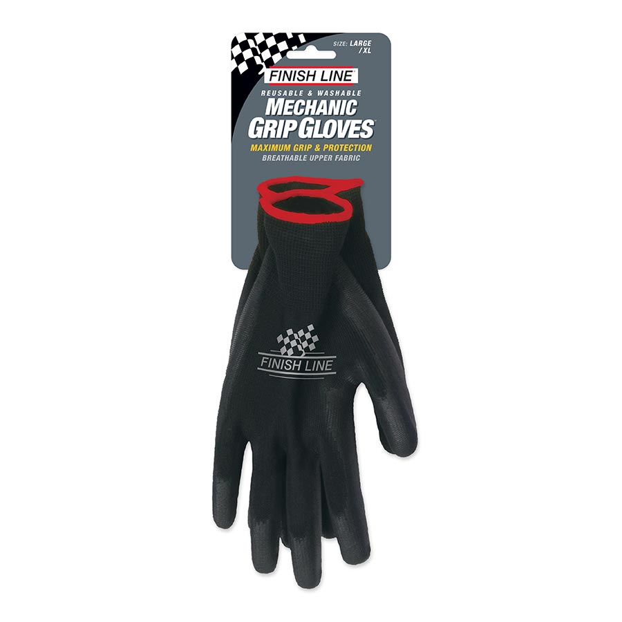 Finish Line Mechanic Grip Gloves Finish Line