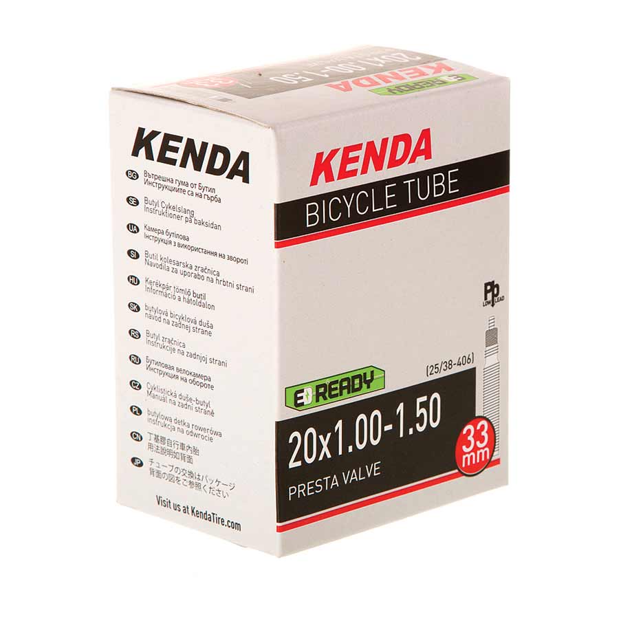 Kenda Presta-Removable Valve Core Tubes Bicycle Tires/Tubes Tubes