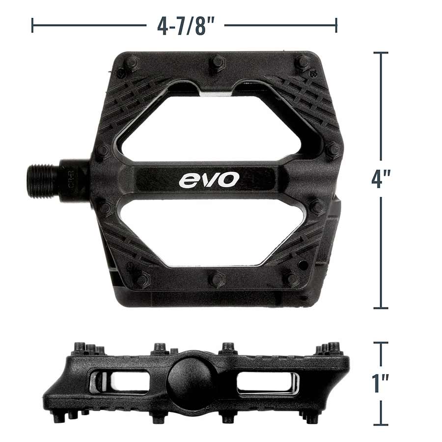 Evo Freefall Sport Pedals Pair Bicycle Parts Pedals