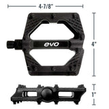 Evo Freefall Sport Pedals Pair Bicycle Parts Pedals