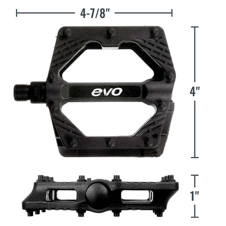 Evo Freefall Sport Pedals Pair Bicycle Parts Pedals