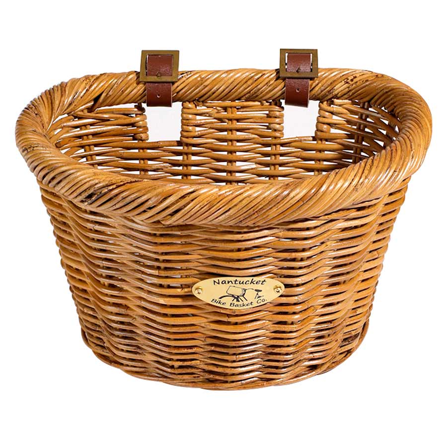 Nantucket Cisco D-Shape Front Basket