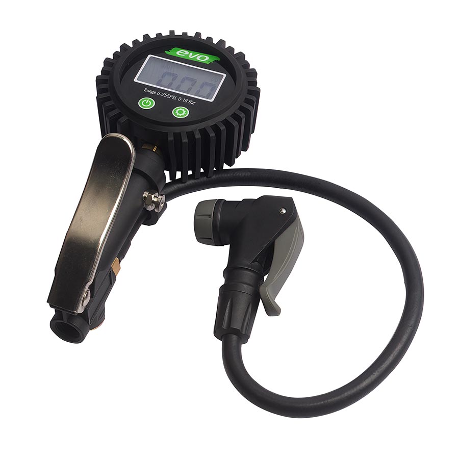 Evo DSI-1 Shop Inflator Pressure Gauge Bicycle Accessories Tools/Maintenance