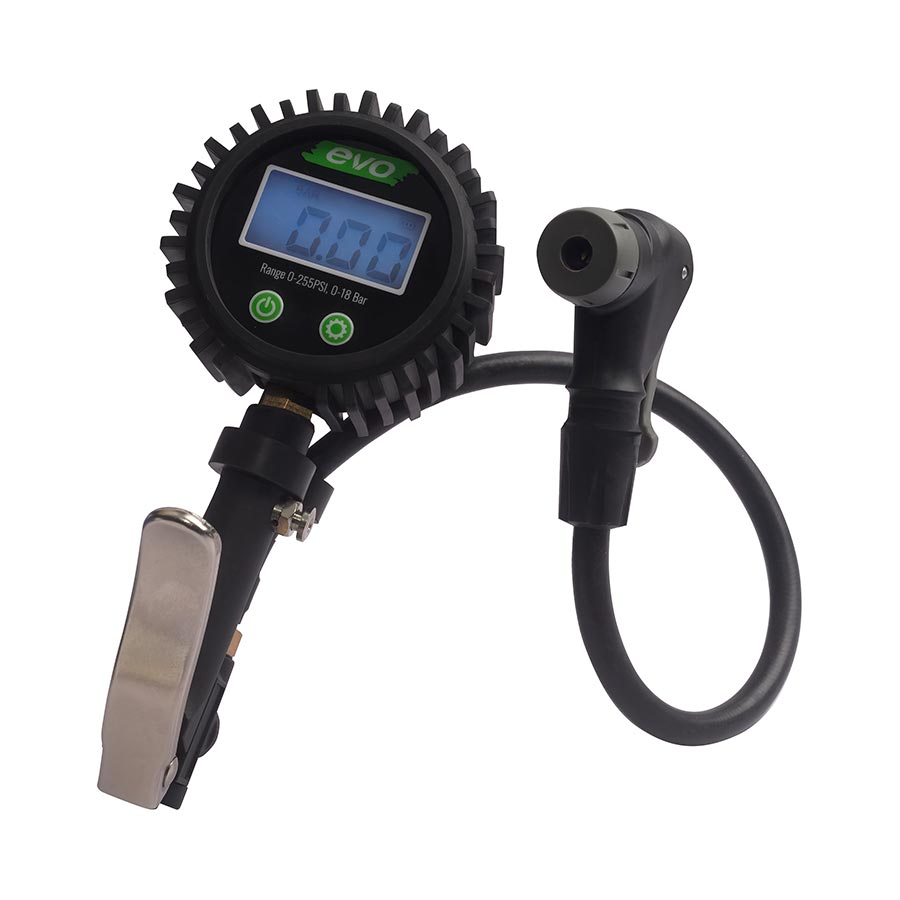 Evo DSI-1 Shop Inflator Pressure Gauge Bicycle Accessories Tools/Maintenance