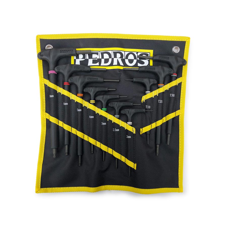 Pedros Pro T/L II Hex & Torx Wrench Set Bicycle Accessories Tools/Maintenance