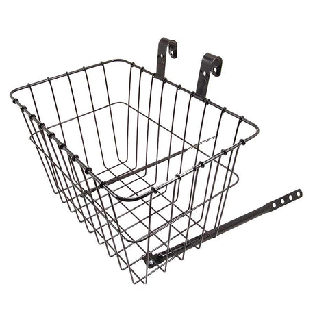 Wald 135BL Grocery Front Basket Bicycle Accessories Packs/Racks/Baskets