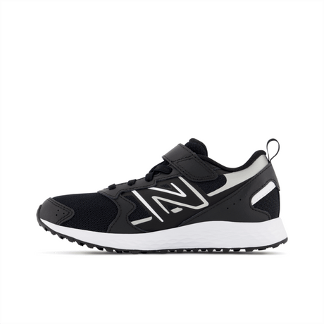 New Balance Infant Youth Fresh Foam 650 Bungee Lace with Top Strap - YT650BK1 X-Wide New Balance