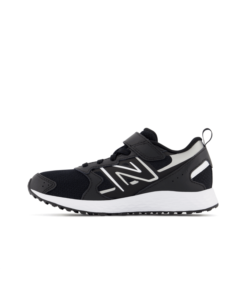 New Balance Infant Youth Fresh Foam 650 Bungee Lace with Top Strap - YT650BK1
