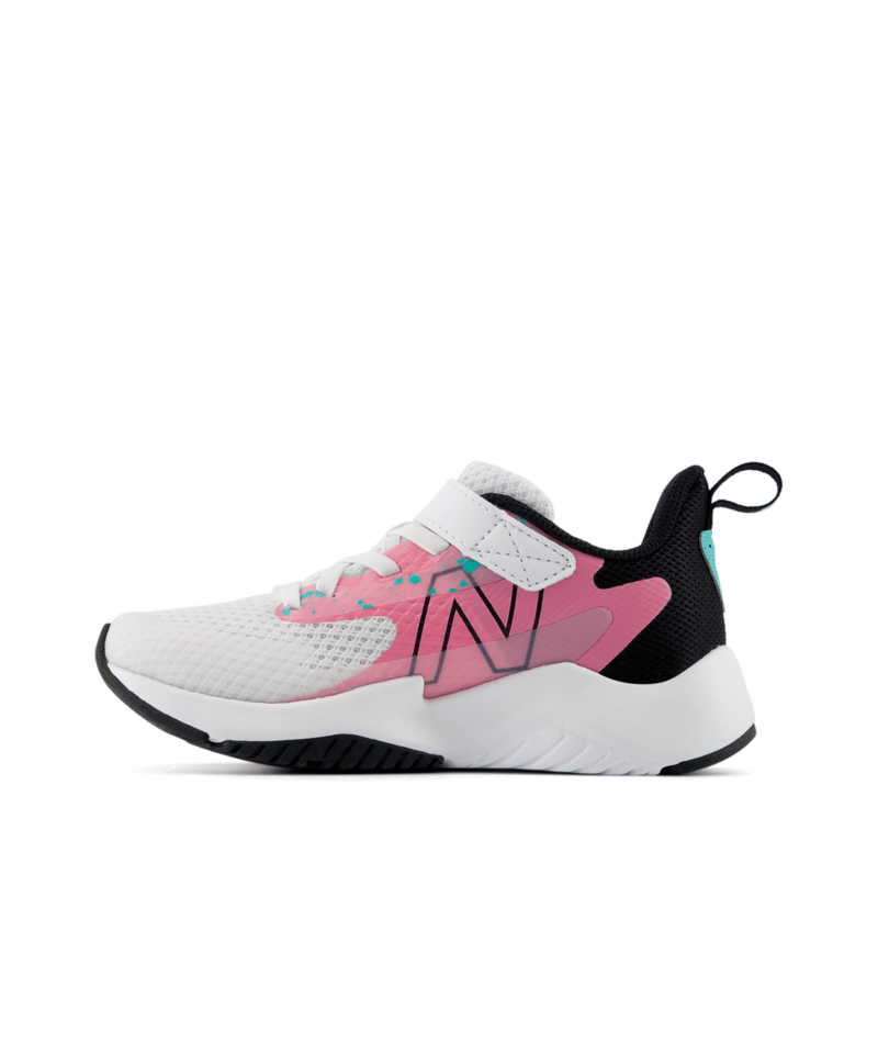 New Balance Youth Girls Rave Run V2 Bungee Lace with Top Strap - YTRAVFP2 (X-Wide)