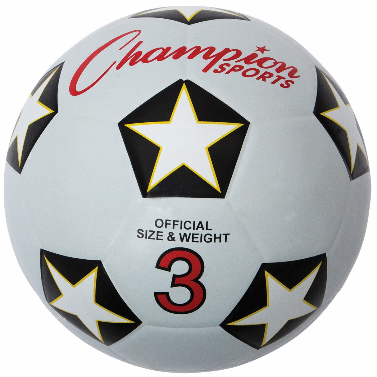 Champion Sports Rubber Soccer Ball