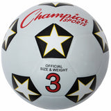Champion Sports Rubber Soccer Ball