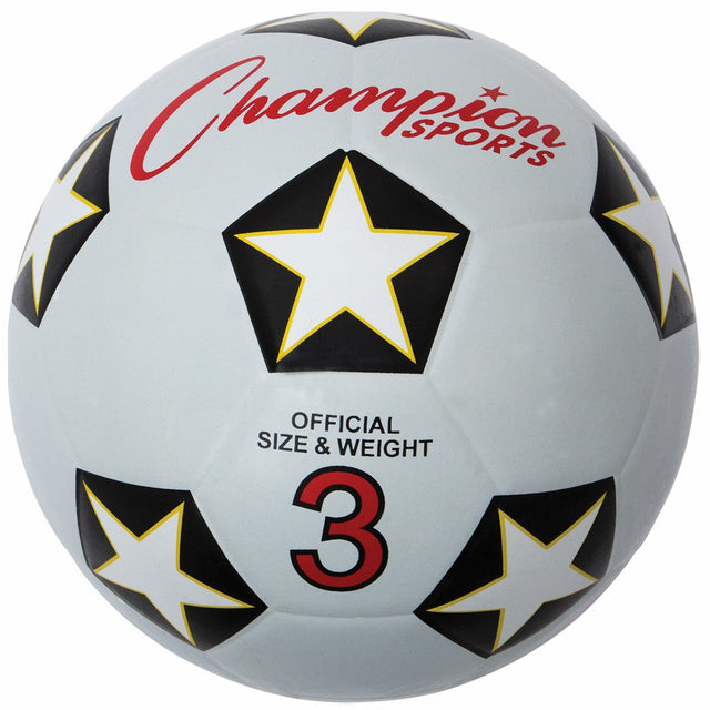 Champion Sports Rubber Soccer Ball