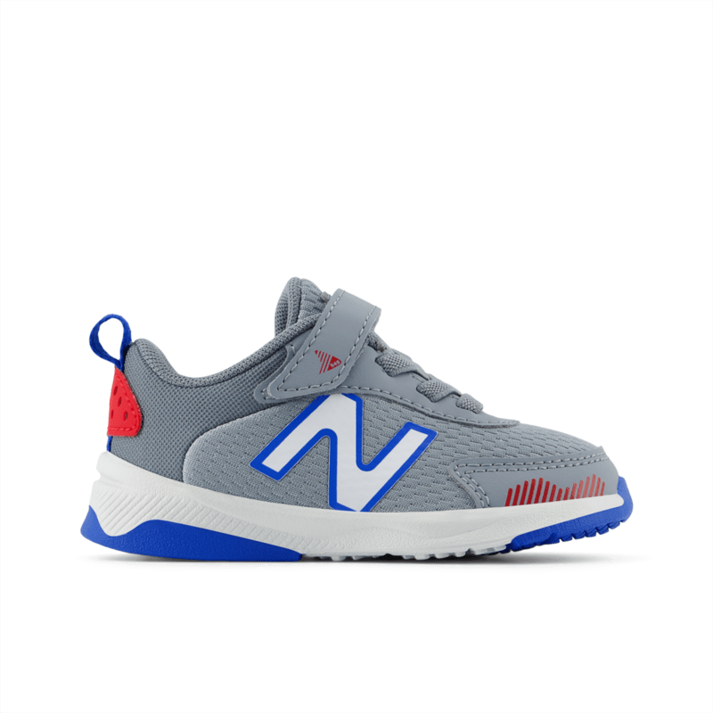 New Balance Infant Youth Boys Dynasoft 545 Bungee Lace with Top Strap Shoe - IT545GR1 New Balance