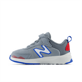 New Balance Infant Youth Boys Dynasoft 545 Bungee Lace with Top Strap Shoe - IT545GR1 New Balance