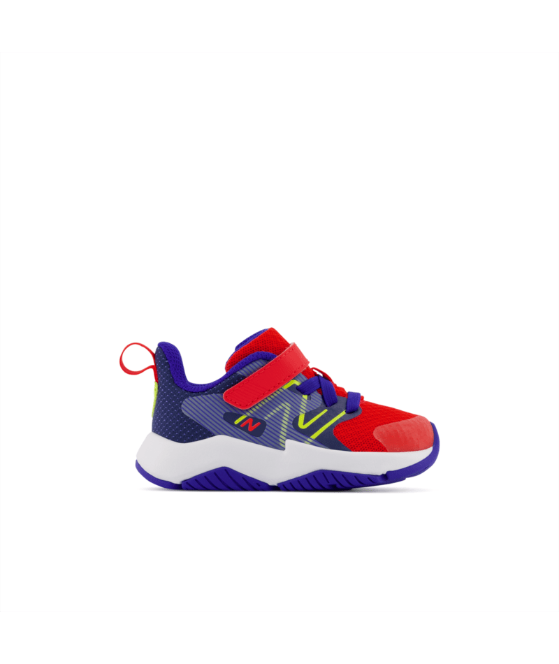 New Balance Infant Youth Boys Rave Run V2 Bungee Lace with Top Strap Shoe - ITRAVWR2