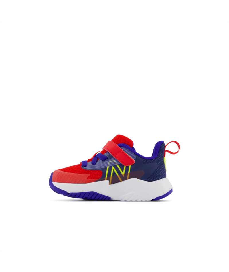 New Balance Infant Youth Boys Rave Run V2 Bungee Lace with Top Strap Shoe - ITRAVWR2 (Wide)
