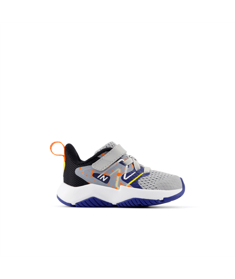New Balance Infant Youth Boys Rave Run V2 Bungee Lace with Top Strap Shoe - ITRAVGN2 (Wide)