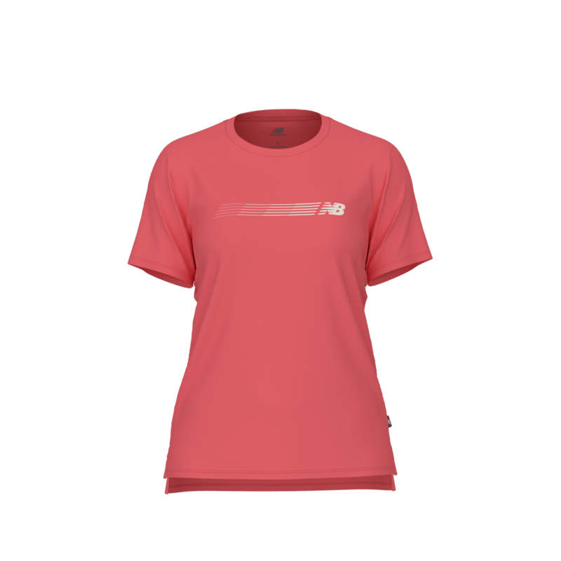 New Balance Women's Linear Circle Performance T-Shirt New Balance