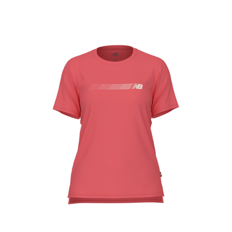 New Balance Women's Linear Circle Performance T-Shirt New Balance