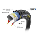 Michelin DH22 DARK Mountain Tire Michelin