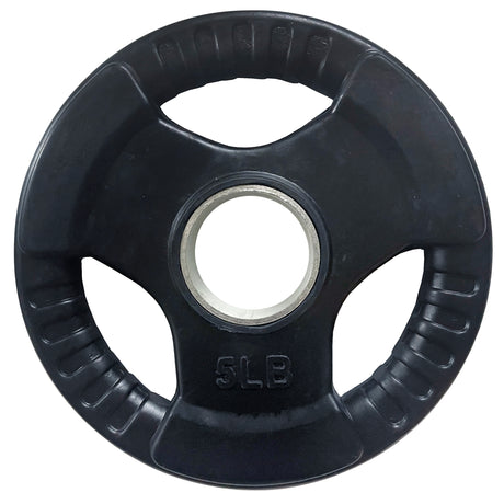 Champion Sports 5lb Rubber Bumper Plate