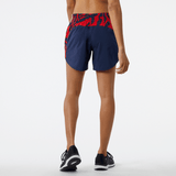 New Balance Women's Printed Accelerate 5 inch Short New Balance