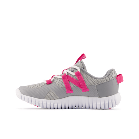 New Balance Youth Girls Playgruv V2 Bungee Running Shoe- PTPGRVAD Wide New Balance