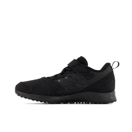 New Balance Youth Fresh Foam 650v1 Bungee Lace with Top Strap Running Shoe - YA650BB1 Wide New Balance