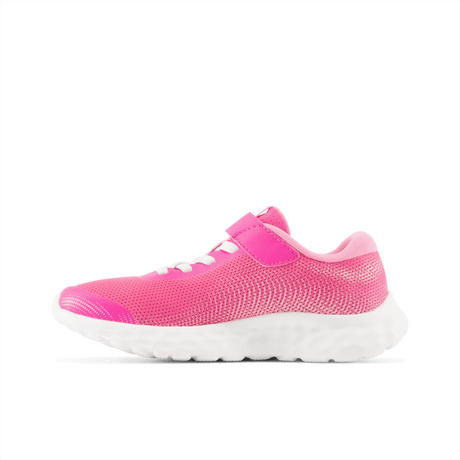 New Balance Youth Girls 520 V8 Bungee Lace Shoe - PA520PK8 New Balance